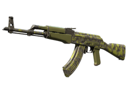 AK-47 | Olive Polycam (Field-Tested) CS2 skin